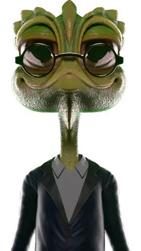 Metaleon 3D character